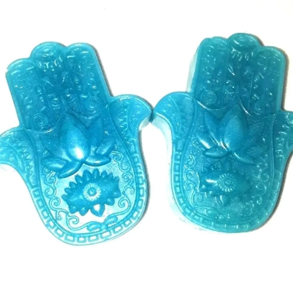 HAND crafted positive eye organic Blueberry soap bar